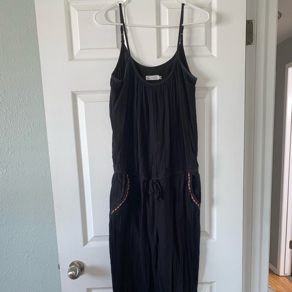 Carve Designs Cinched Jumpsuit